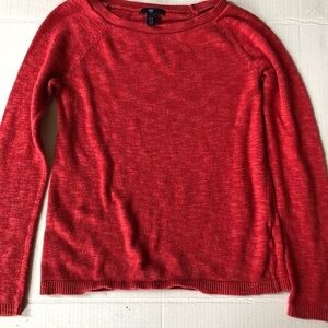 GAP Lightweight Red Sweater